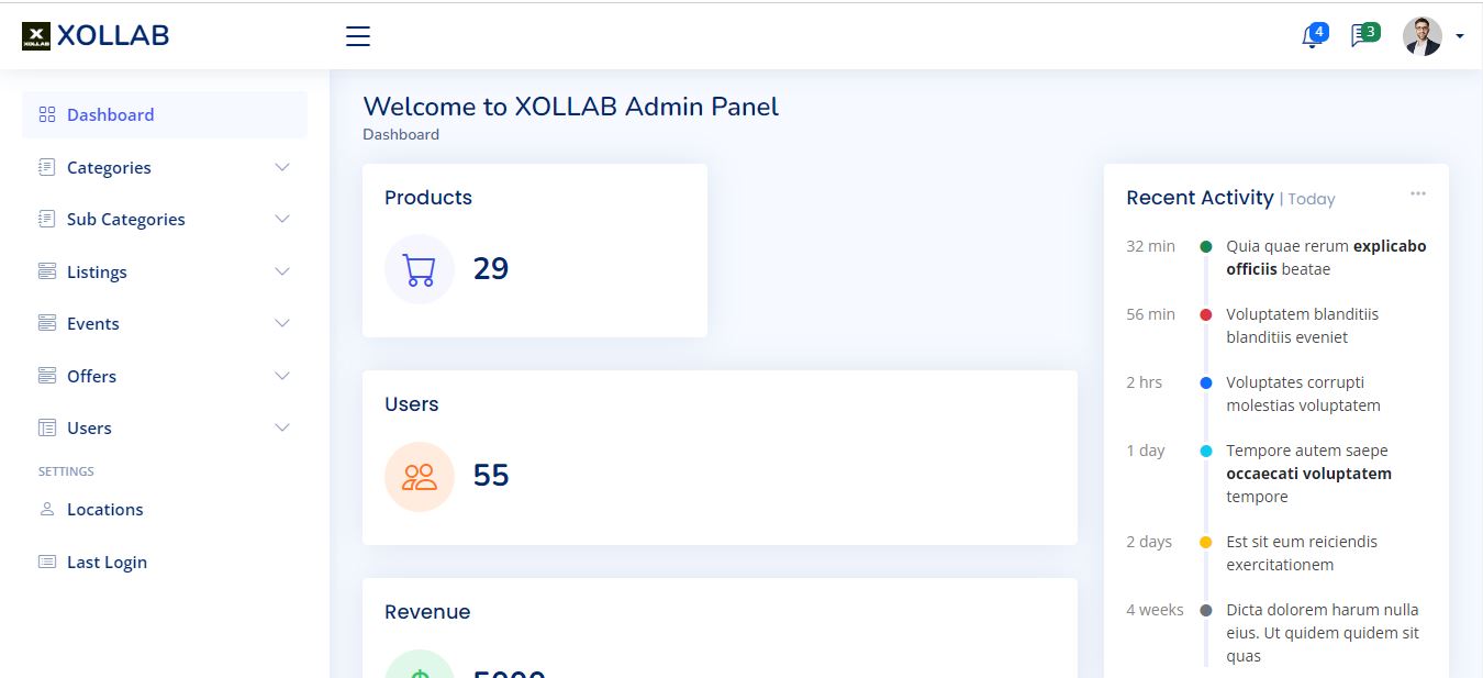 You are currently viewing XOLLAB ADMIN PANEL